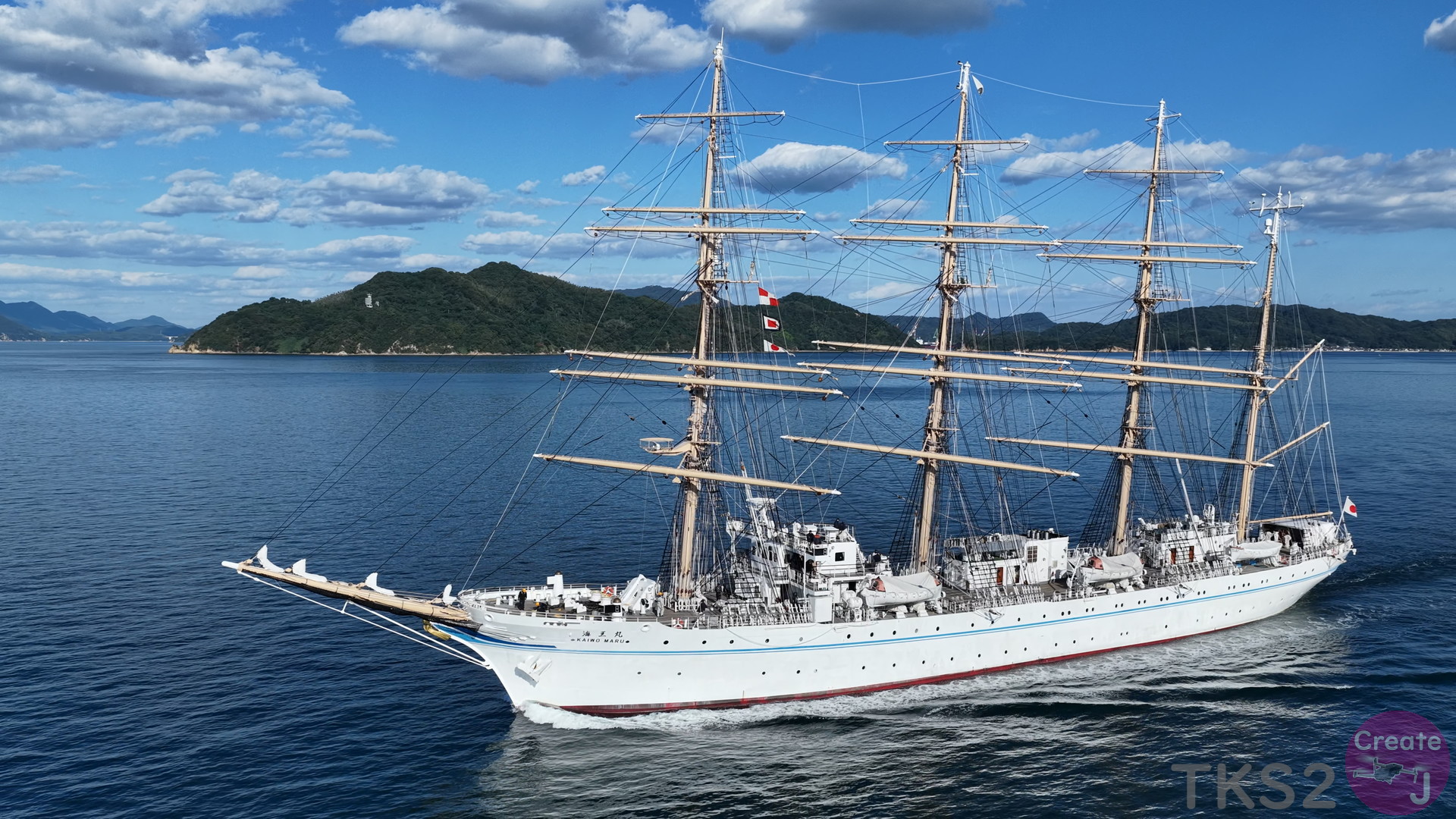 海王丸 KAIWO MARU | 練習船・実習船 | Training Ship